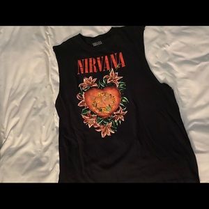 Sleeveless Nirvana band tee (men’s)